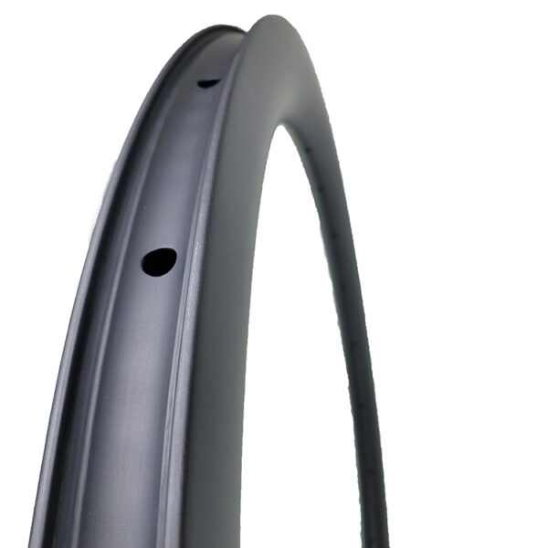 road bike rims with textured surface treatment