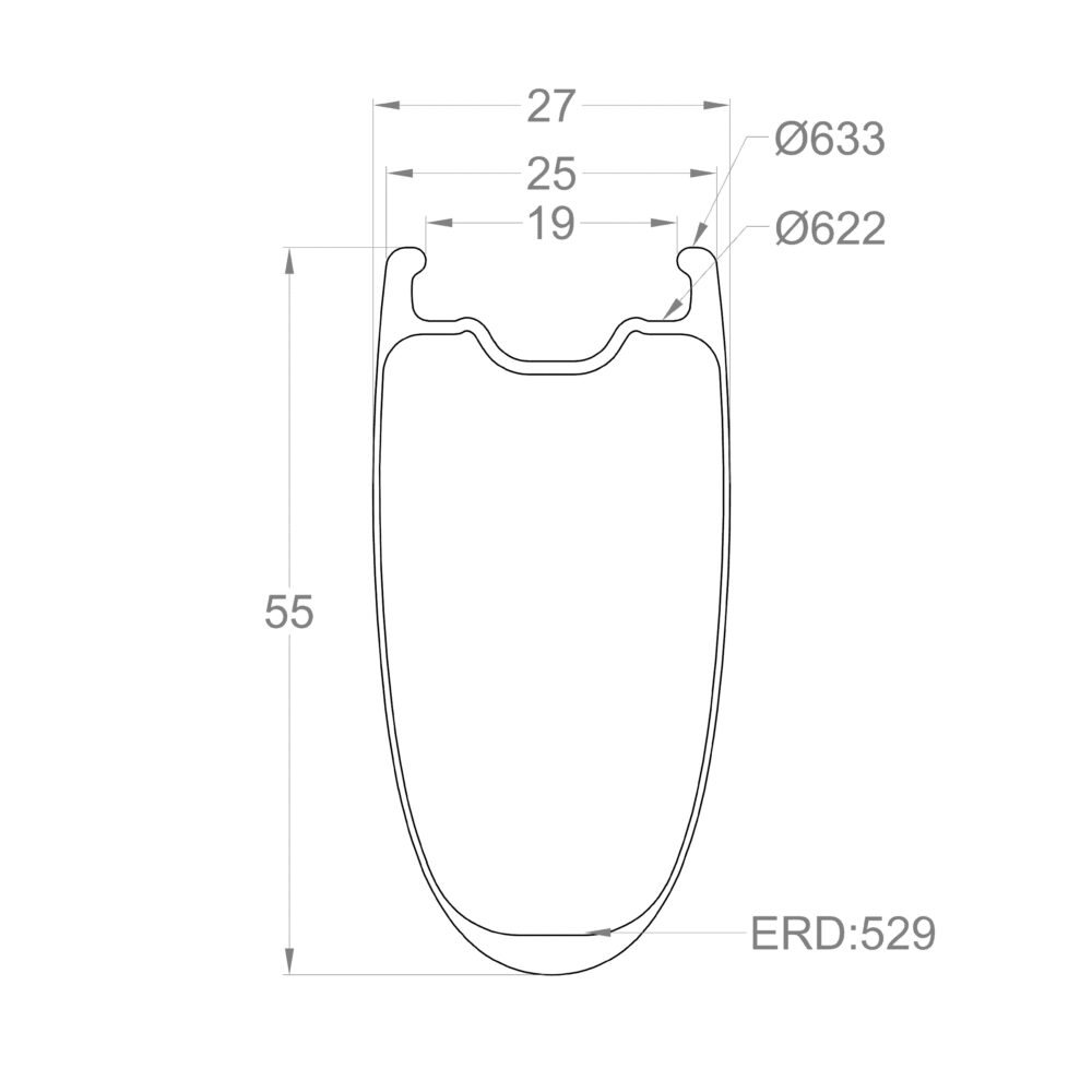 Road Bike Rims Outer Width 26mm