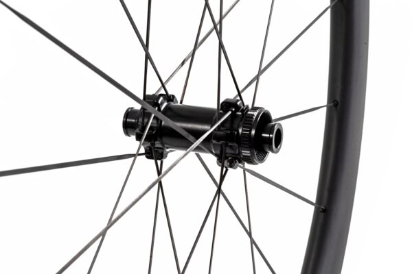 Carbon Spoke wheelset (1050g) Road Bike Disc Brake Center-lock Ultra-light Wheelset Rim Depth: 40mm Internal Width: 21mm【RW-Aero 40】