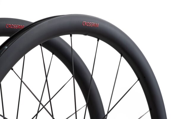 Carbon Spoke wheelset (1050g) Road Bike Disc Brake Center-lock Ultra-light Wheelset Rim Depth: 40mm Internal Width: 21mm【RW-Aero 40】