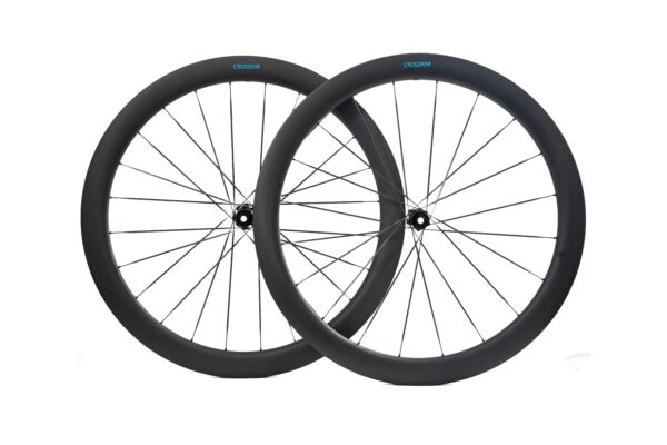 Carbon Spoke wheelset (1150g)  Road Bike Disc Brake Center-lock Ultra-light Wheelset Rim Depth: 50mm Internal Width: 21mm【RW-Pro 50】