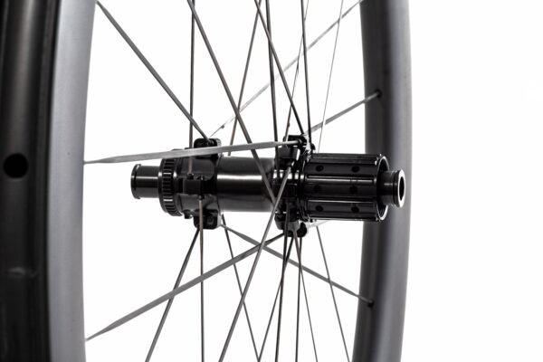 Carbon Spoke wheelset (1150g)  Road Bike Disc Brake Center-lock Ultra-light Wheelset Rim Depth: 50mm Internal Width: 21mm【RW-Pro 50】