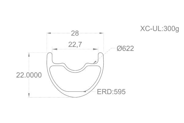 MTB (XC) Ultra Light Rims 29ER